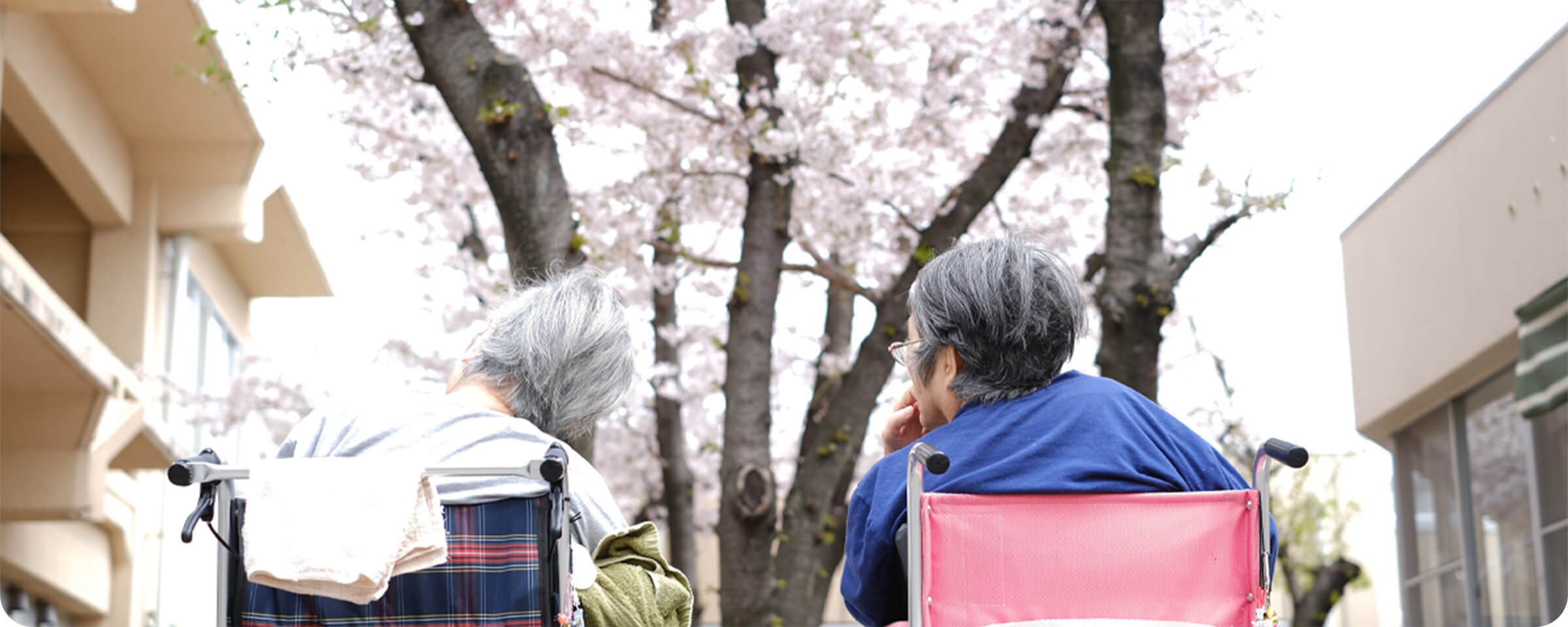 たまも園の入所者と職員がレクリエーションを楽しんでいる様子